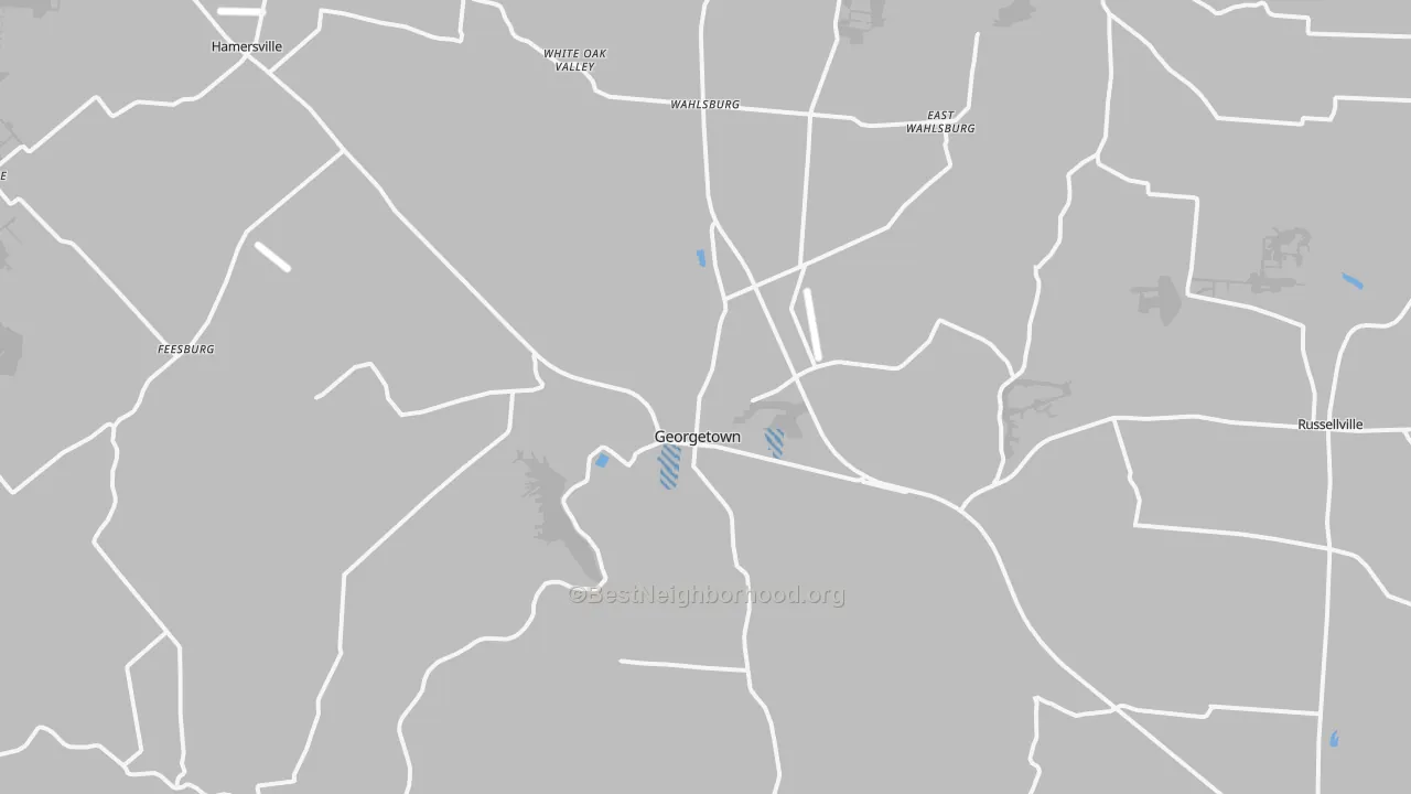 Transit Grade map of 45121, OH