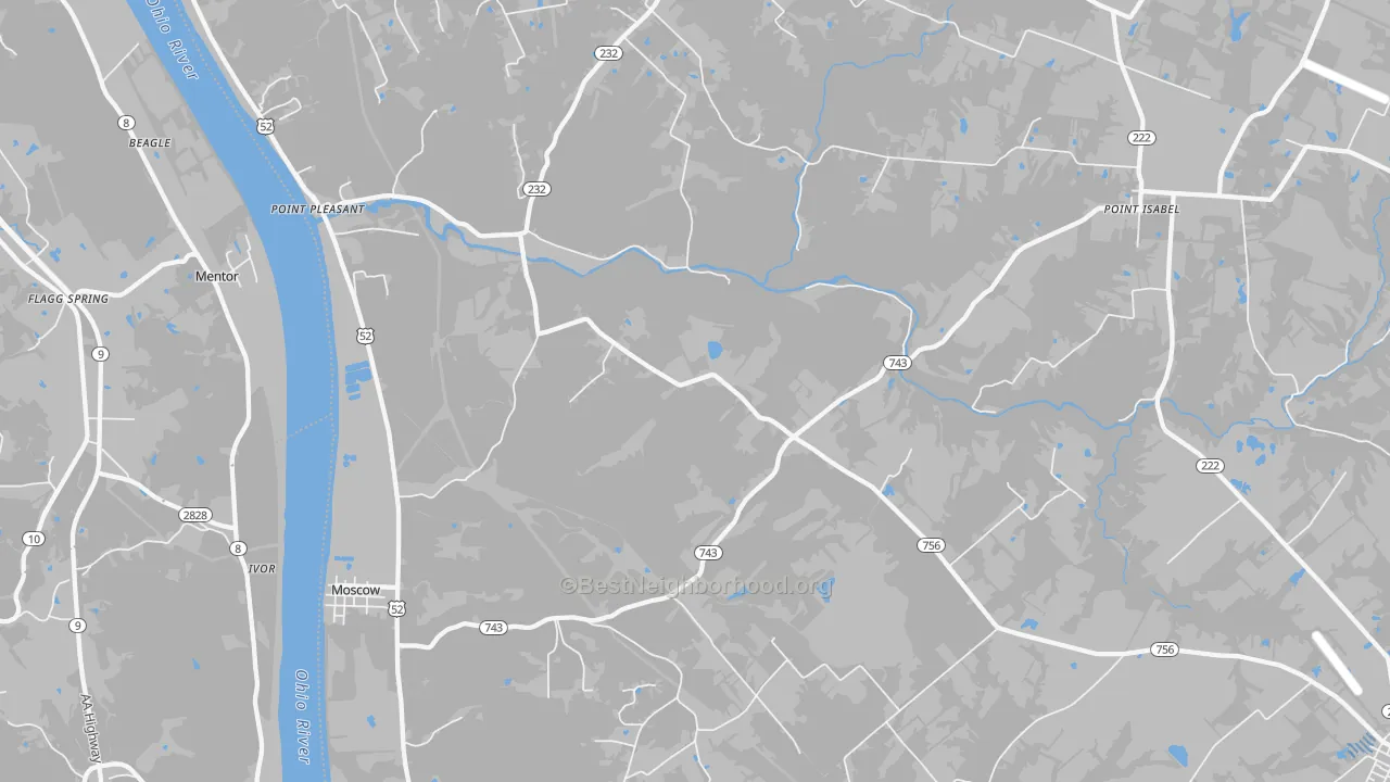 Transit Grade map of 45153, OH