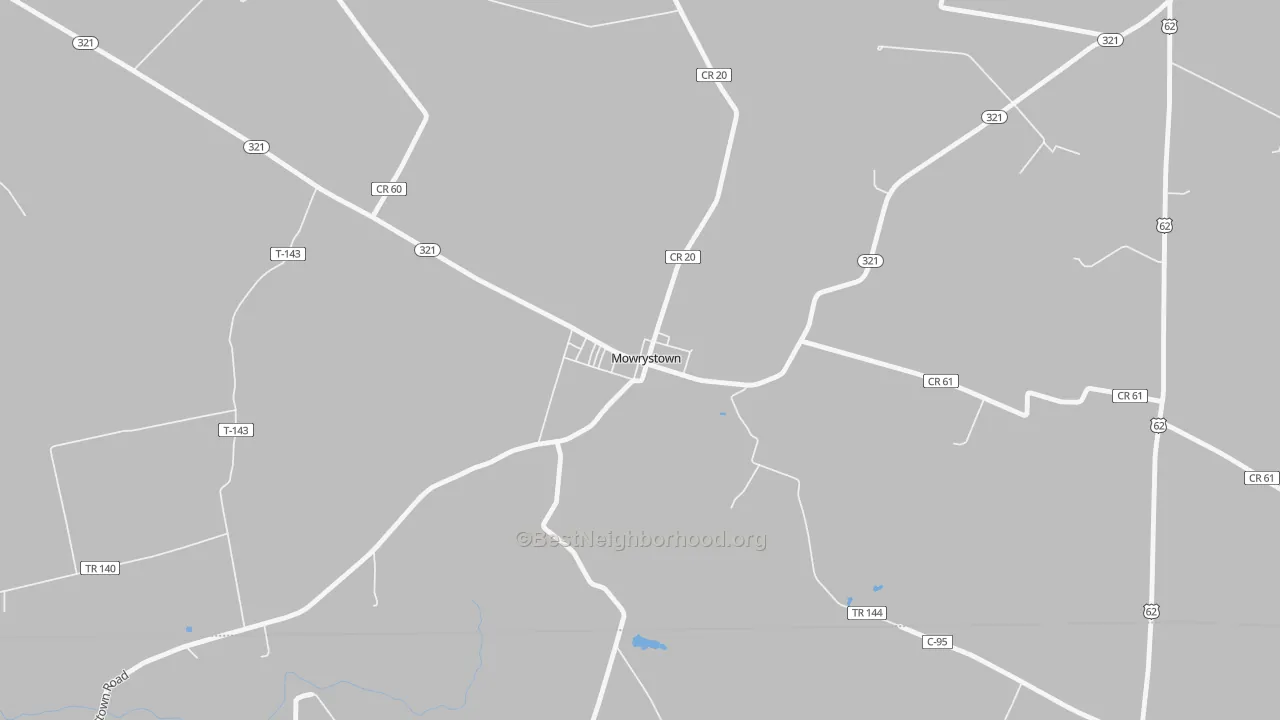 Transit Grade map of 45155, OH