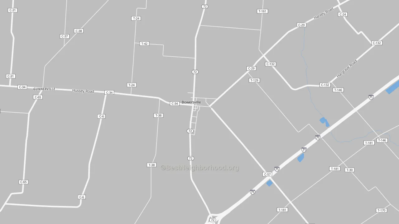 Transit Grade map of 45307, OH
