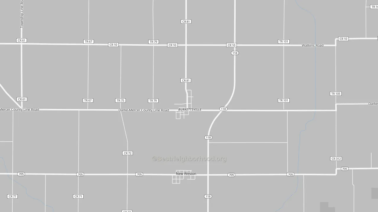Transit Grade map of 45310, OH