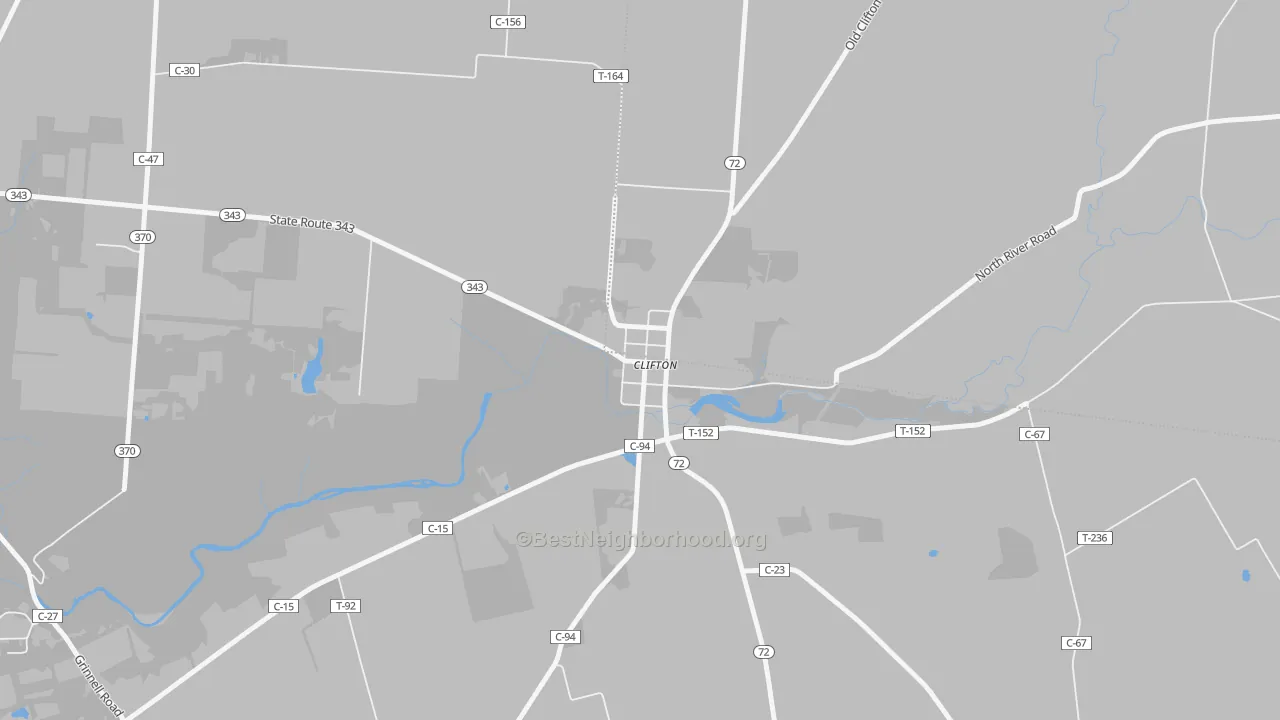 Transit Grade map of 45316, OH