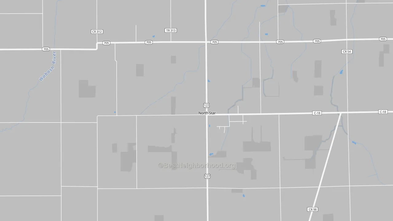 Transit Grade map of 45350, OH
