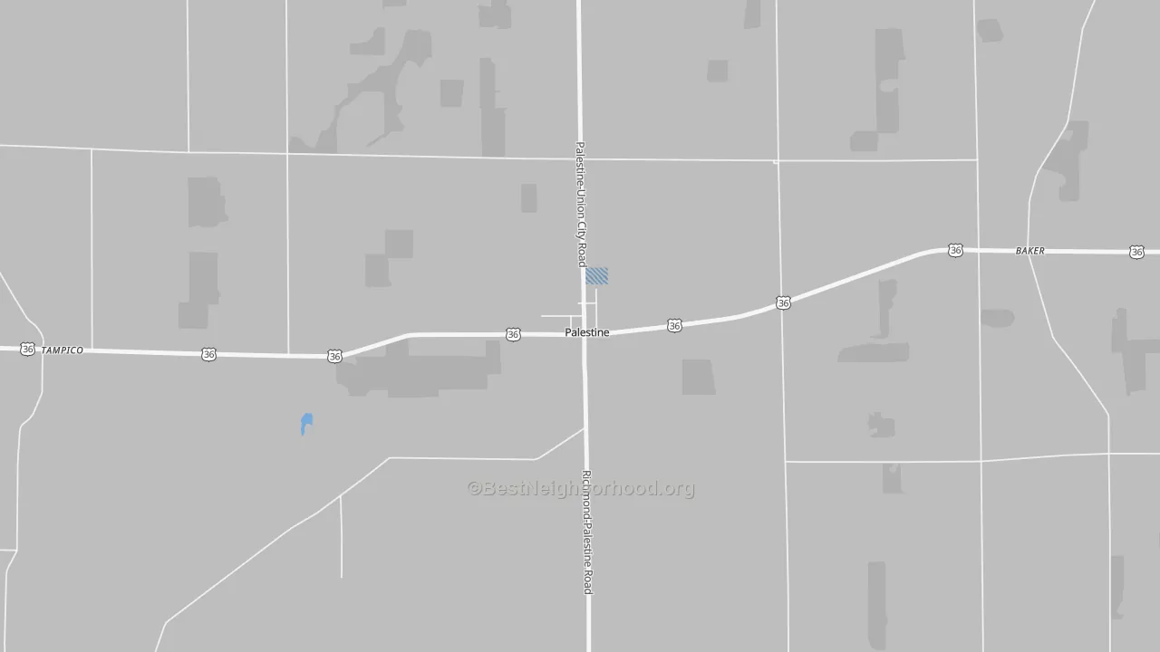 Transit Grade map of 45352, OH