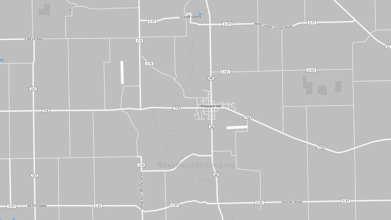 Transit Grade map of 45359, OH
