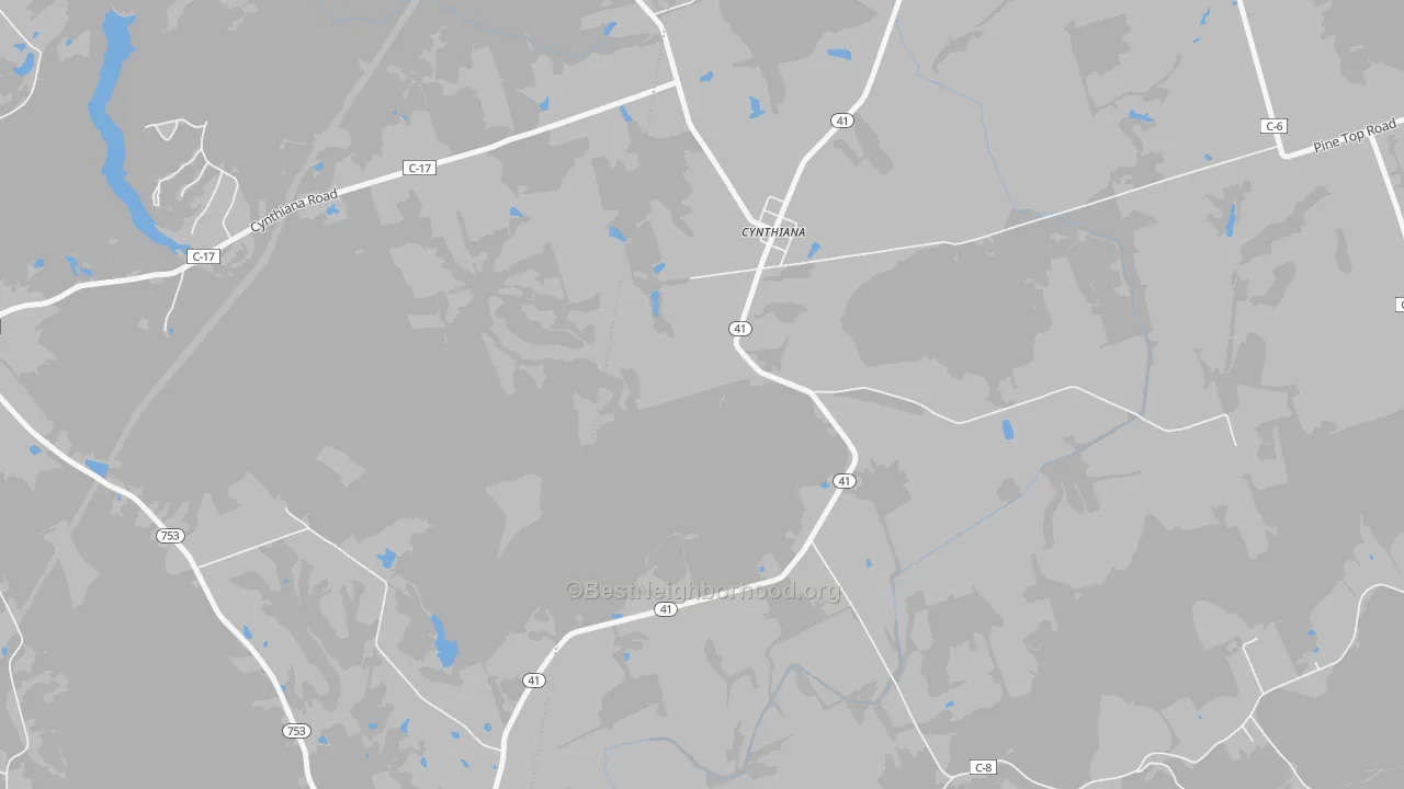 Transit Grade map of 45624, OH