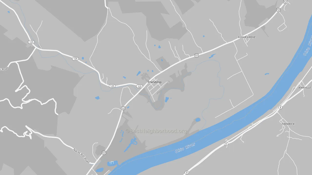 Transit Grade map of 45630, OH