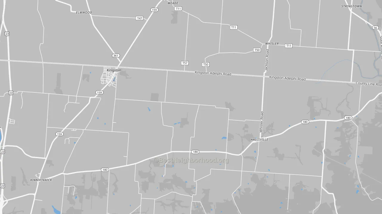 Transit Grade map of 45644, OH