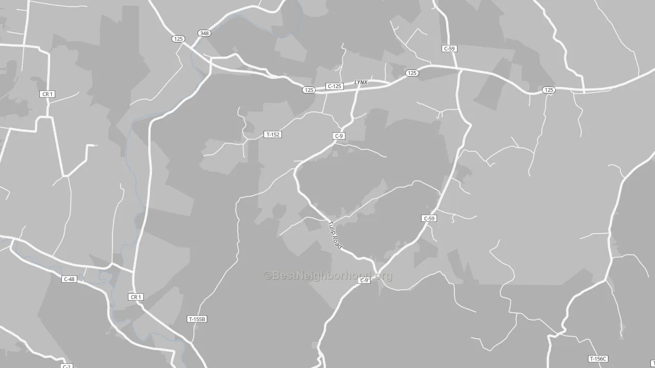 Transit Grade map of 45650, OH