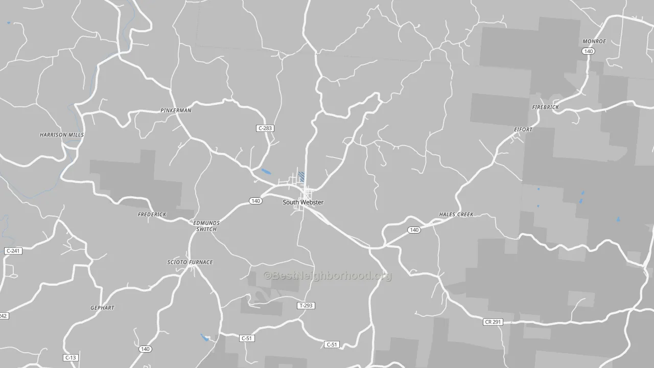 Transit Grade map of 45682, OH