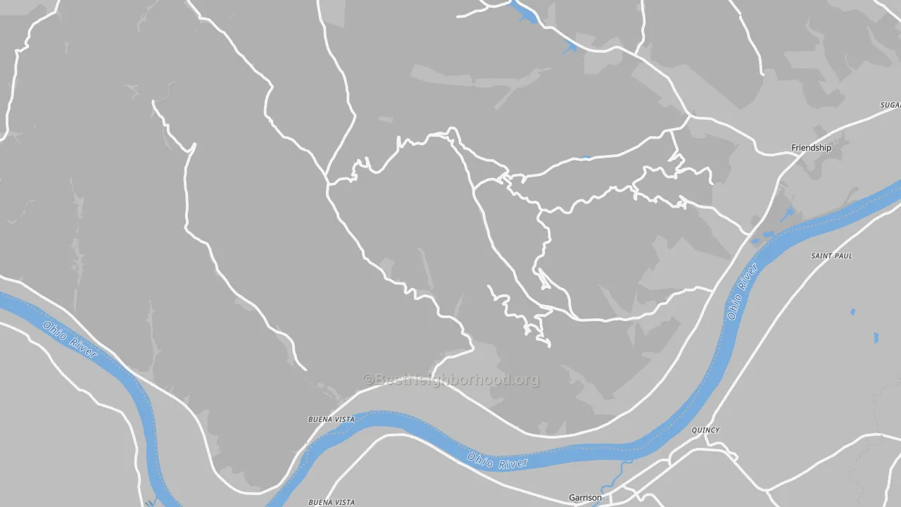 Transit Grade map of 45684, OH