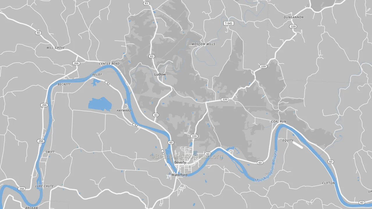 Transit Grade map of 45715, OH