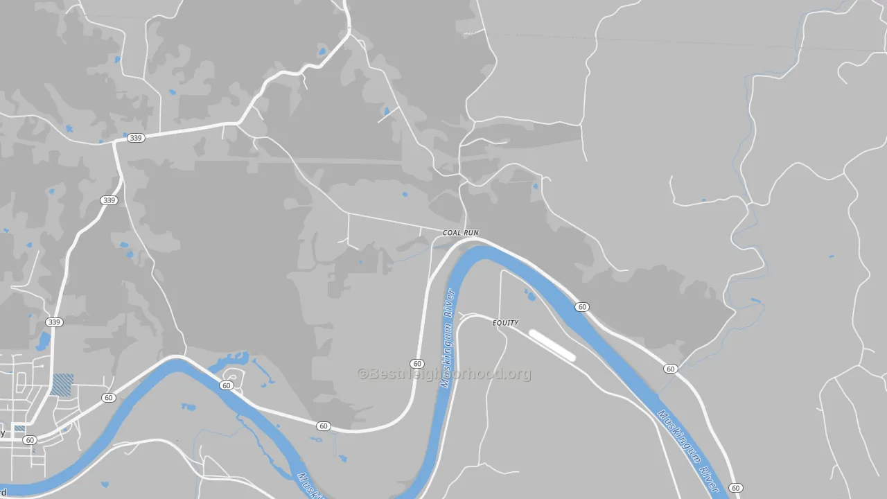 Transit Grade map of 45721, OH