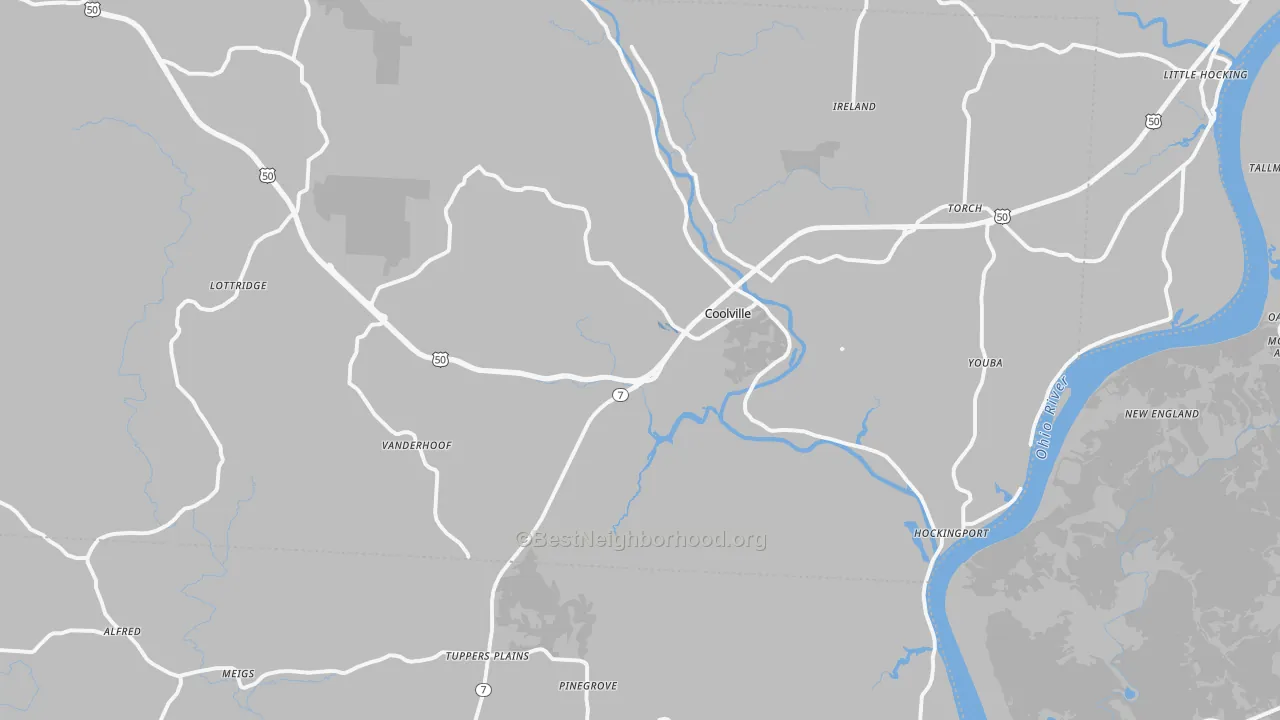 Transit Grade map of 45723, OH