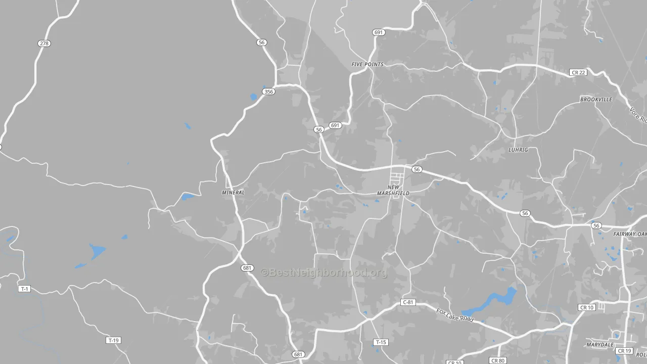 Transit Grade map of 45766, OH