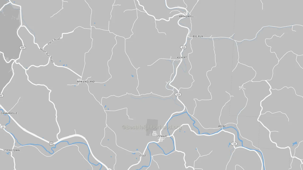 Transit Grade map of 45778, OH