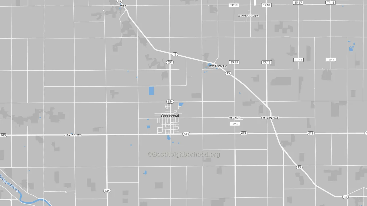 Transit Grade map of 45831, OH