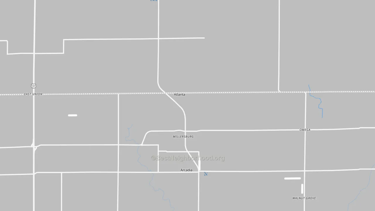 Transit Grade map of 46031, IN