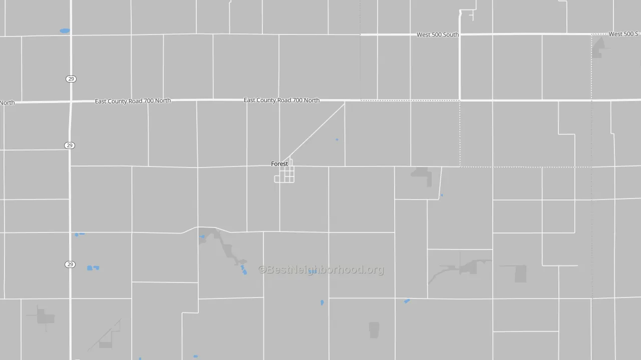 Transit Grade map of 46039, IN