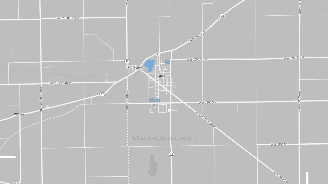 Transit Grade map of 46051, IN