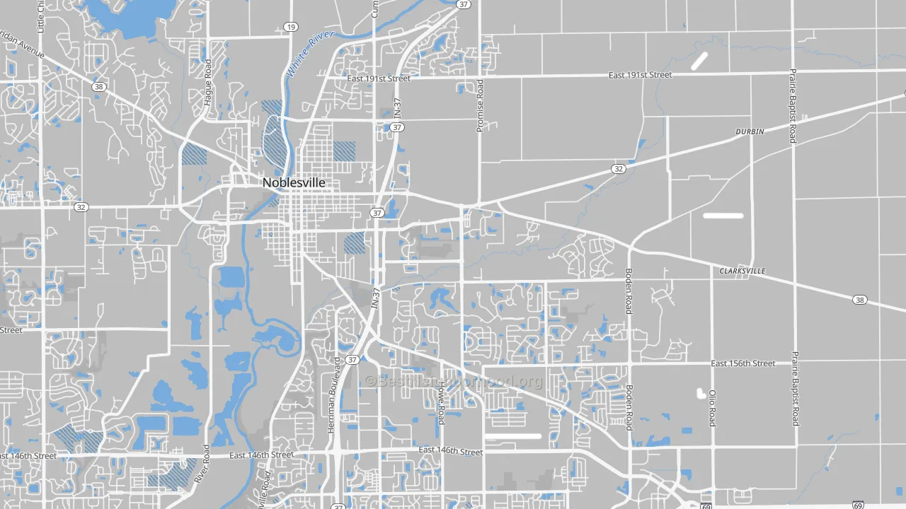 Transit Grade map of 46060, IN