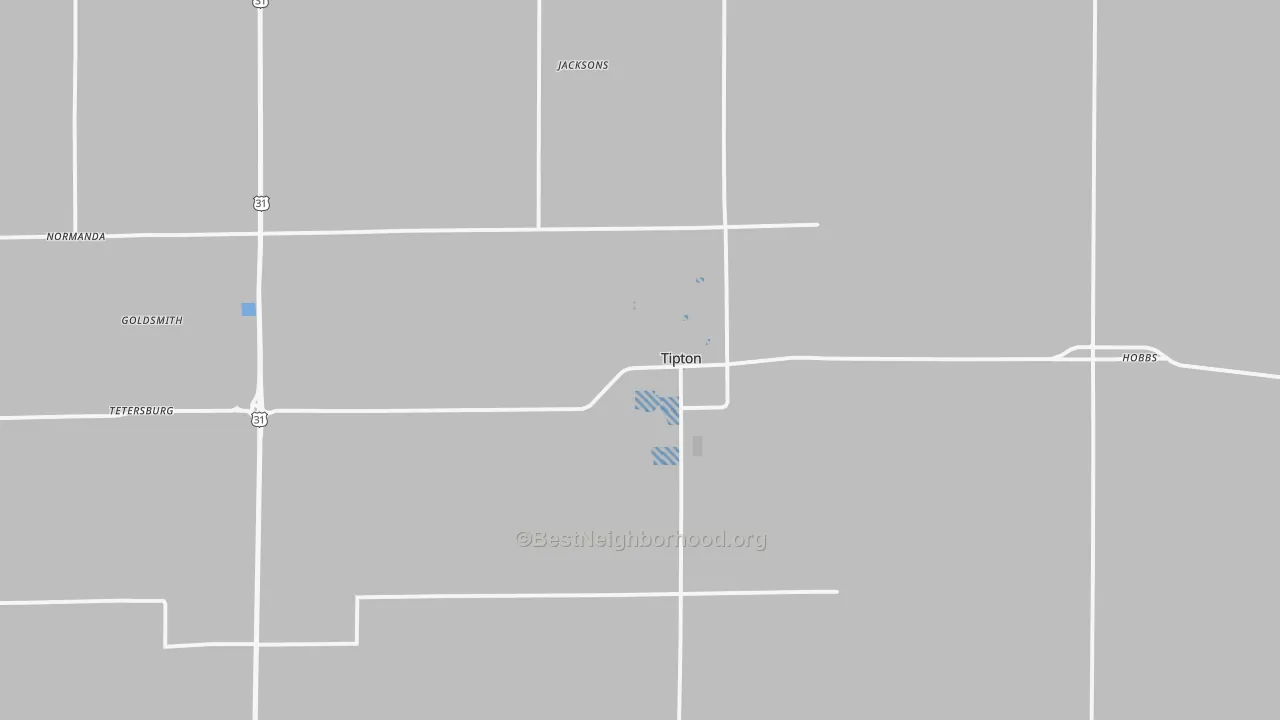 Transit Grade map of 46072, IN