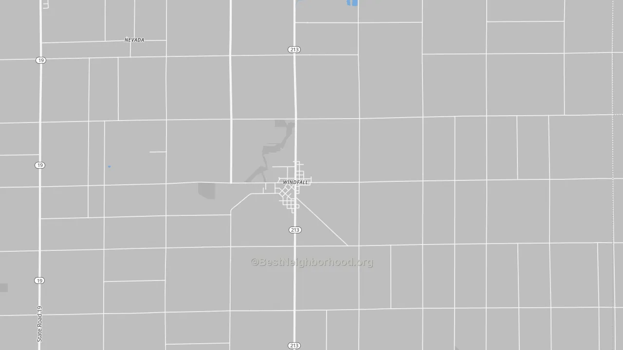Transit Grade map of 46076, IN