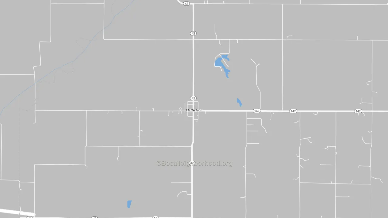 Transit Grade map of 46125, IN