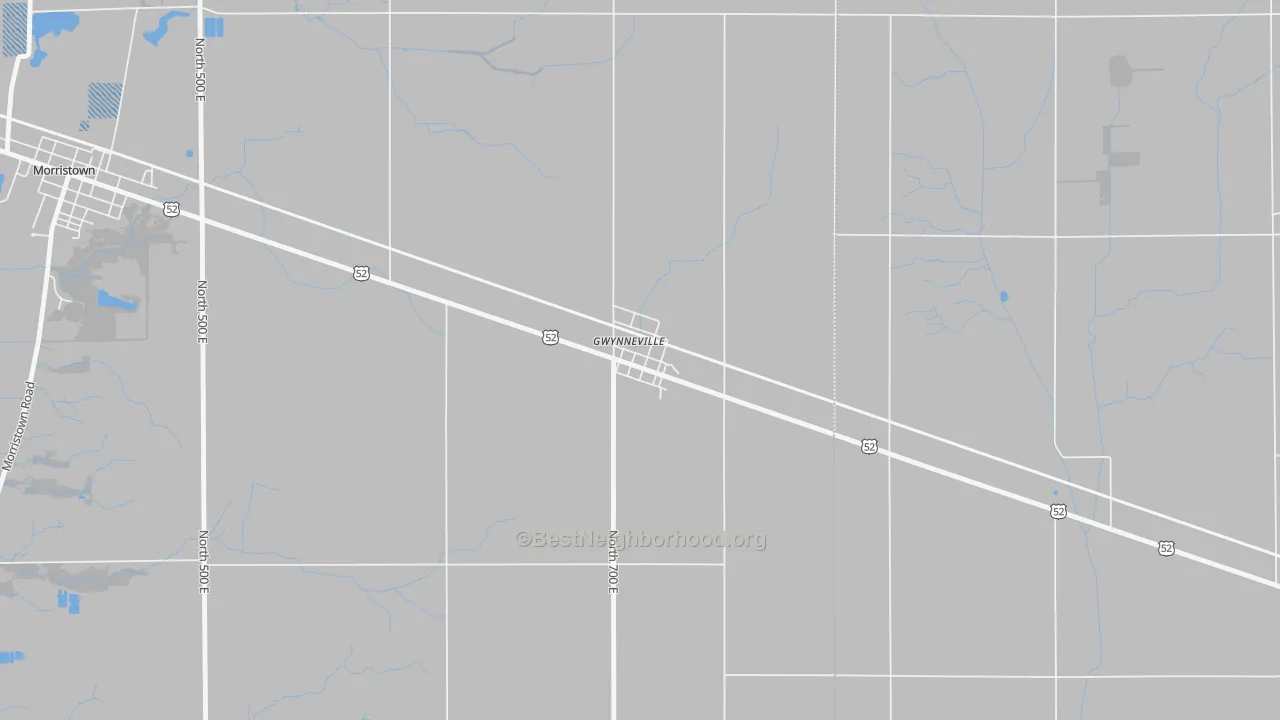 Transit Grade map of 46144, IN