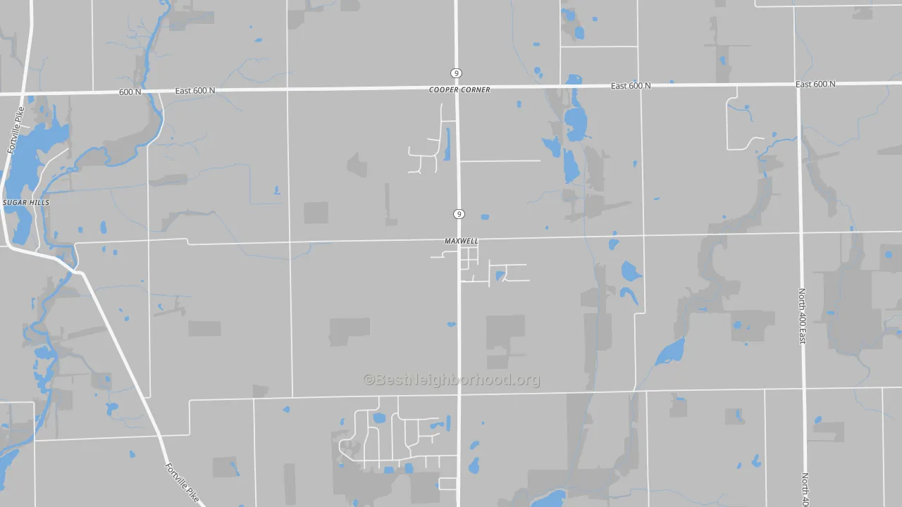 Transit Grade map of 46154, IN