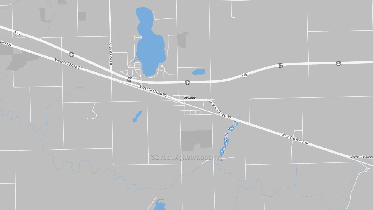 Transit Grade map of 46502, IN