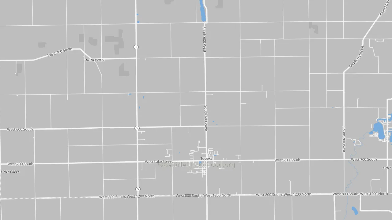 Transit Grade map of 46571, IN