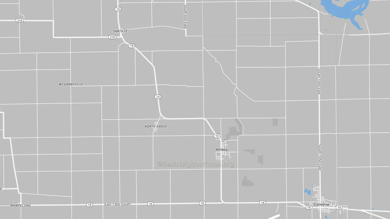 Transit Grade map of 46911, IN
