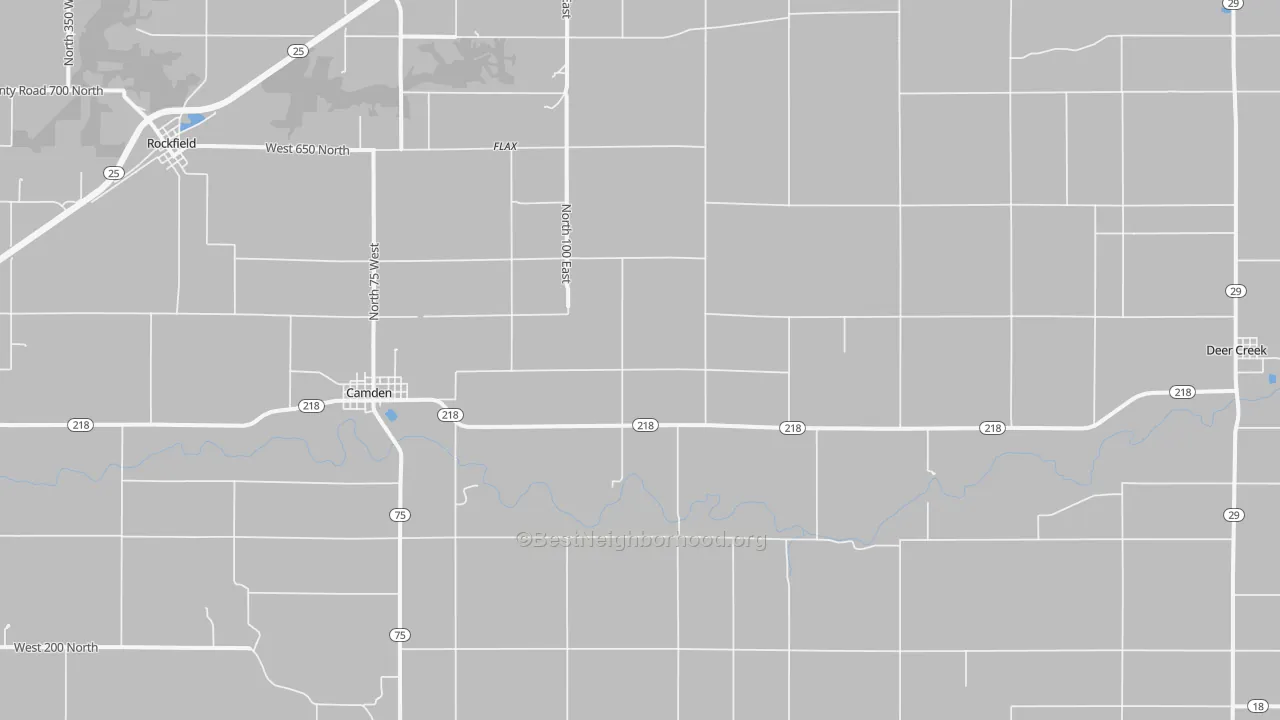Transit Grade map of 46917, IN