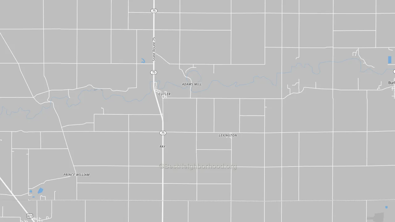 Transit Grade map of 46920, IN