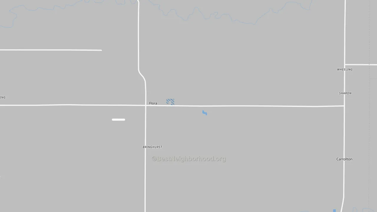 Transit Grade map of 46929, IN