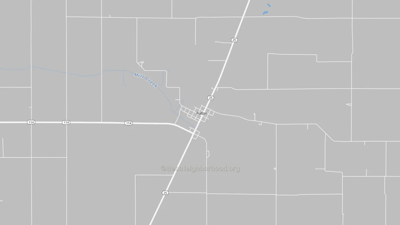 Transit Grade map of 46931, IN