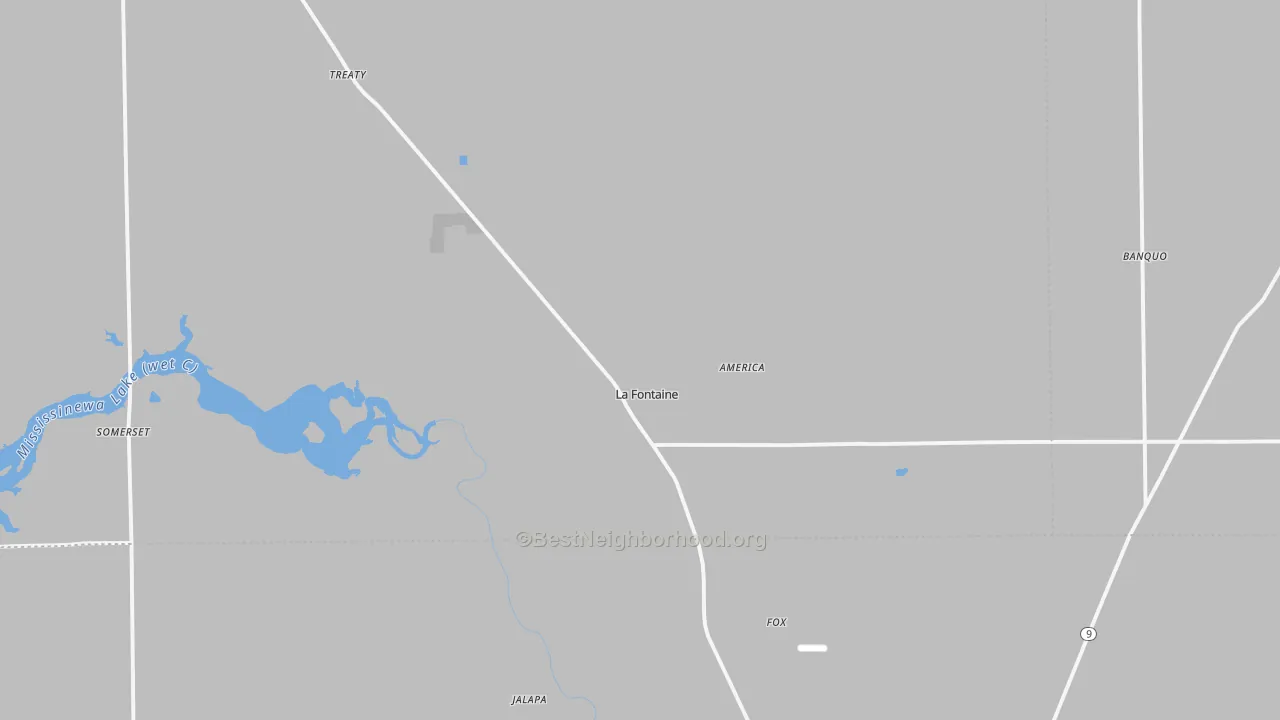 Transit Grade map of 46940, IN
