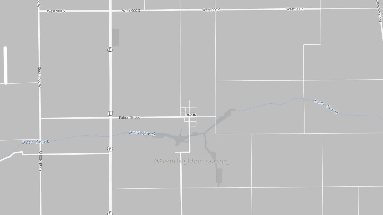 Transit Grade map of 46959, IN