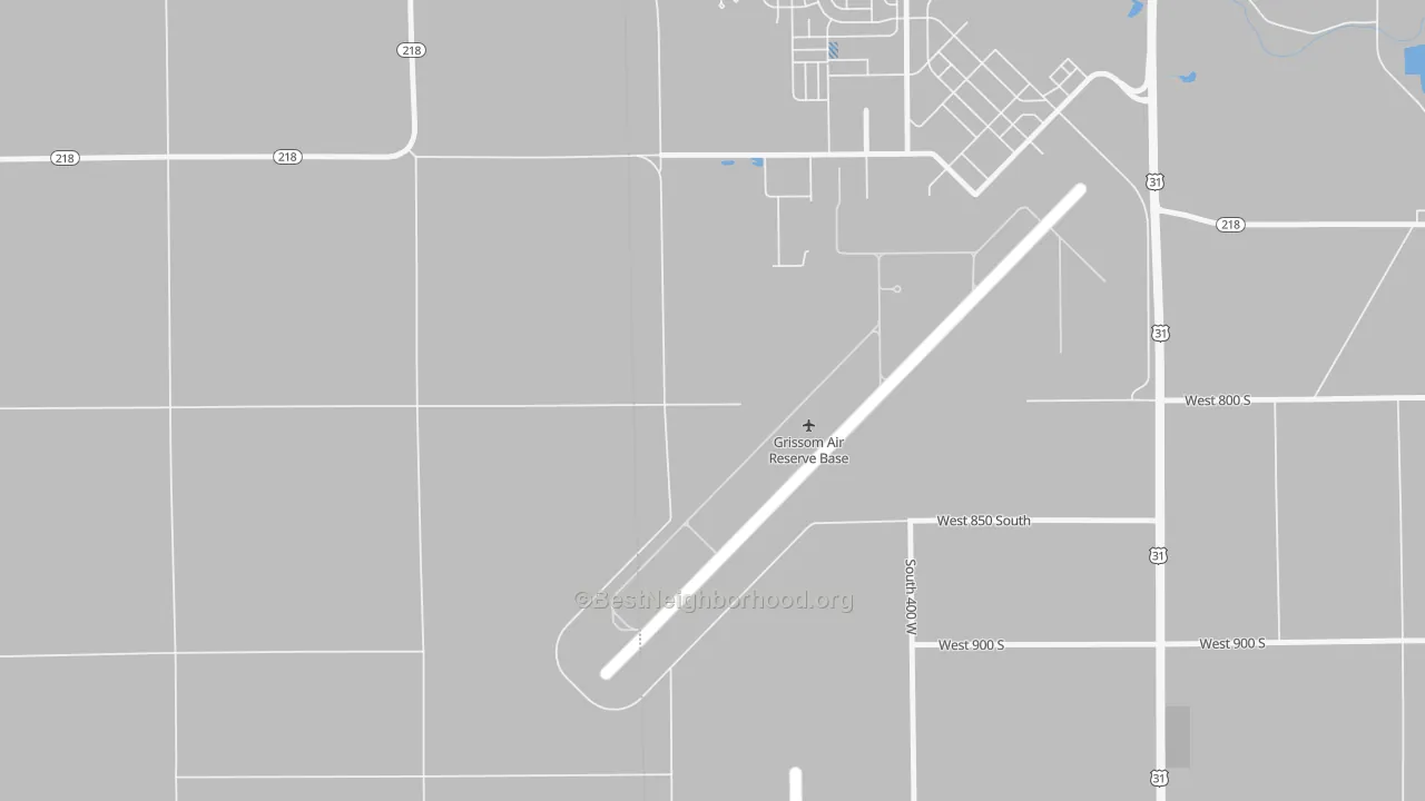 Transit Grade map of 46971, IN