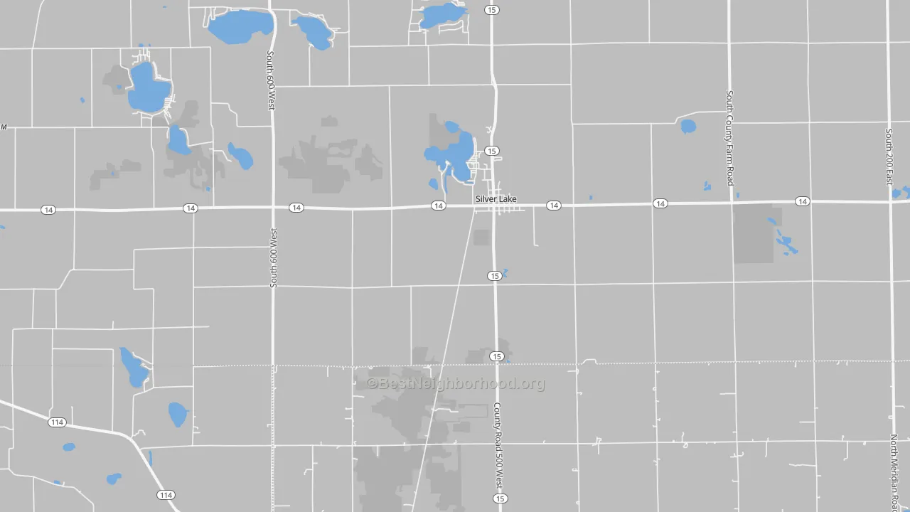 Transit Grade map of 46982, IN