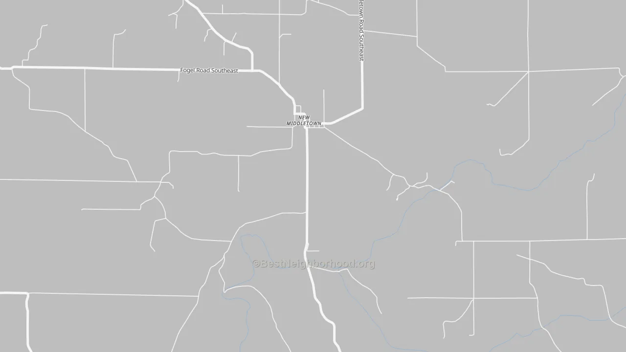 Transit Grade map of 47160, IN