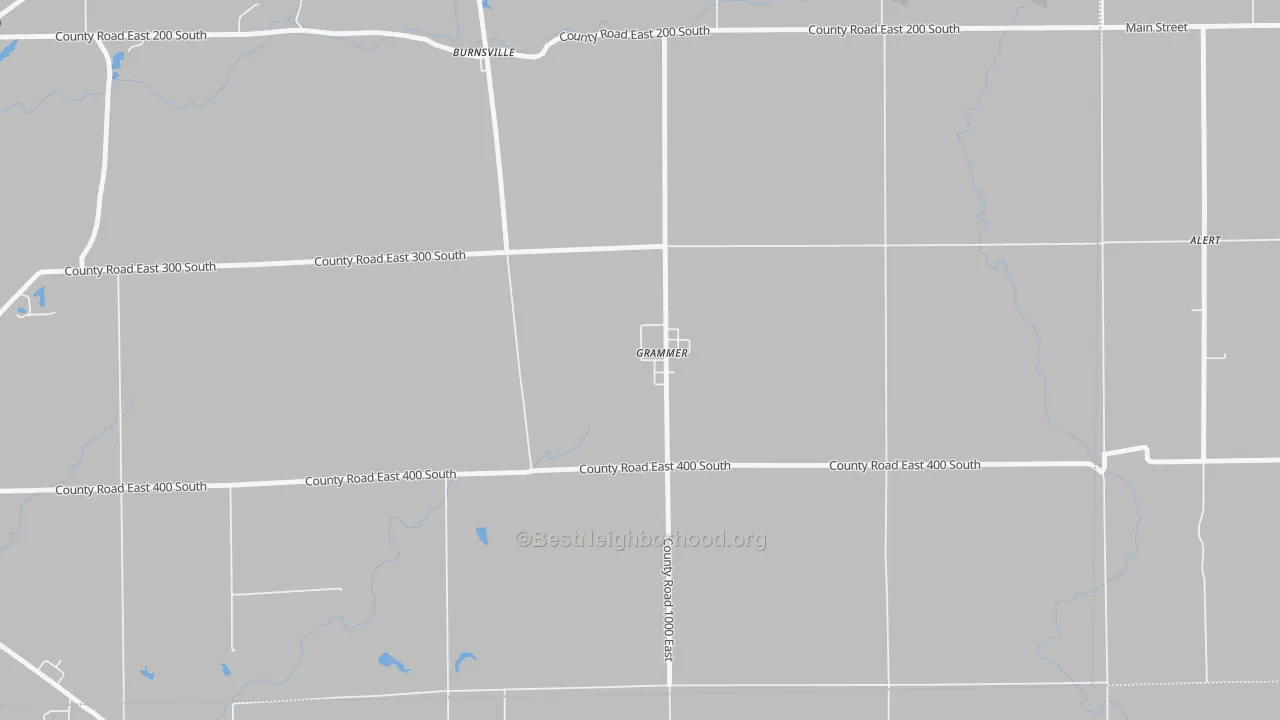 Transit Grade map of 47236, IN