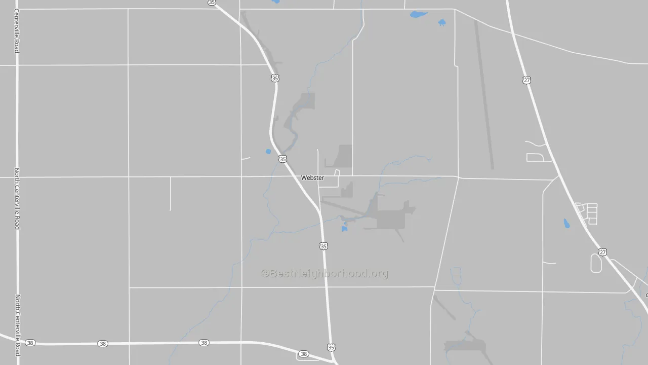 Transit Grade map of 47392, IN