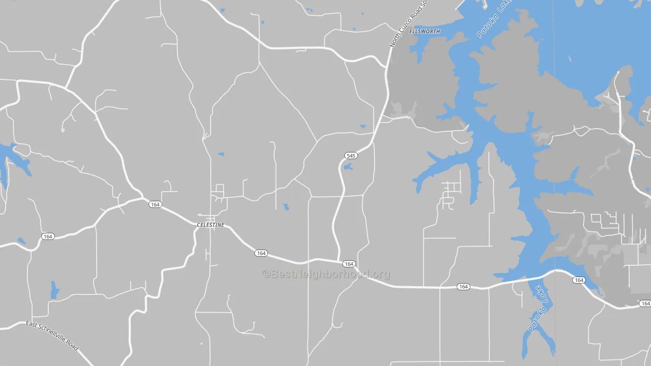 Transit Grade map of 47521, IN