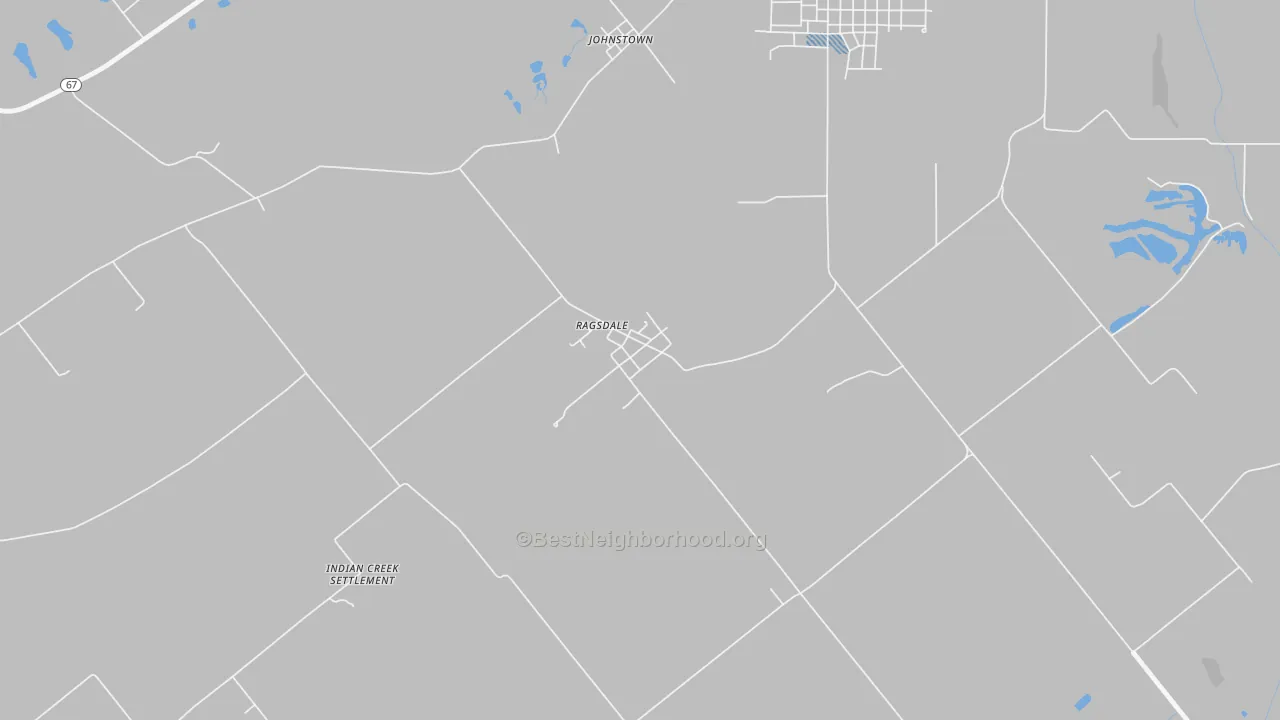 Transit Grade map of 47573, IN