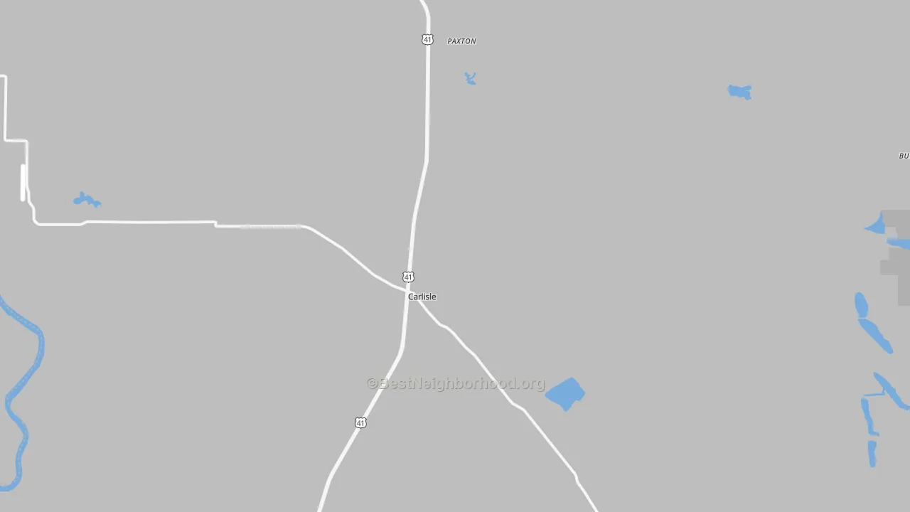 Transit Grade map of 47838, IN