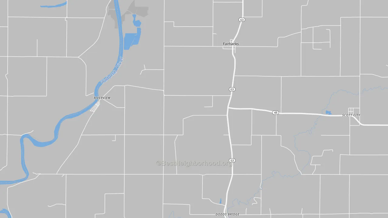 Transit Grade map of 47849, IN