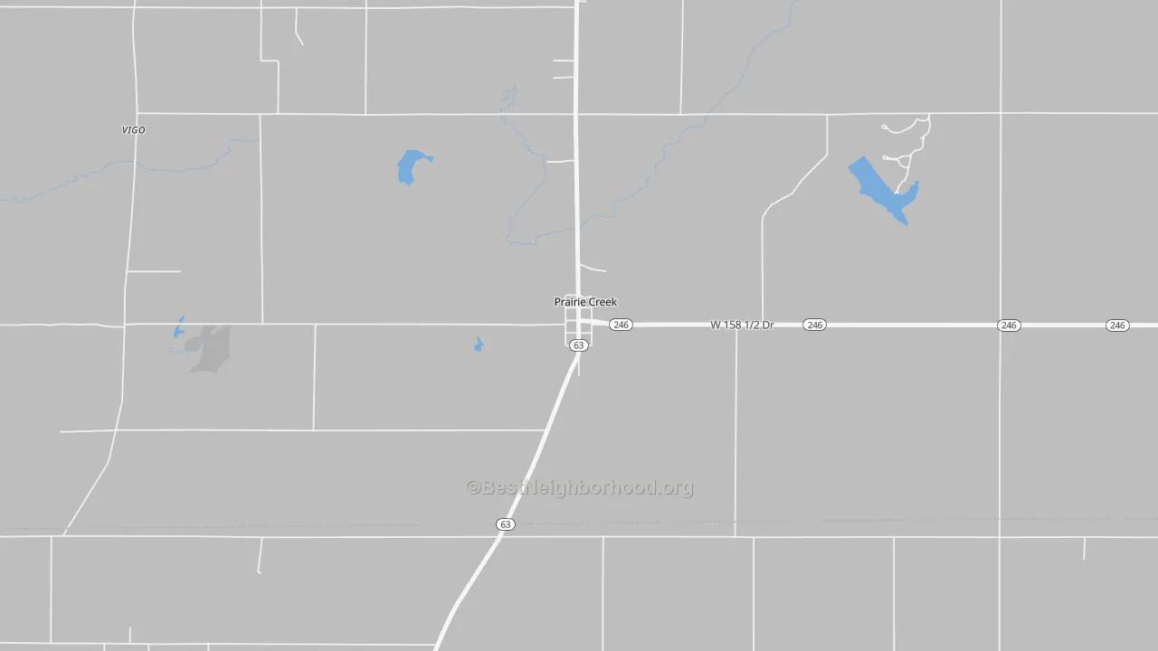 Transit Grade map of 47869, IN
