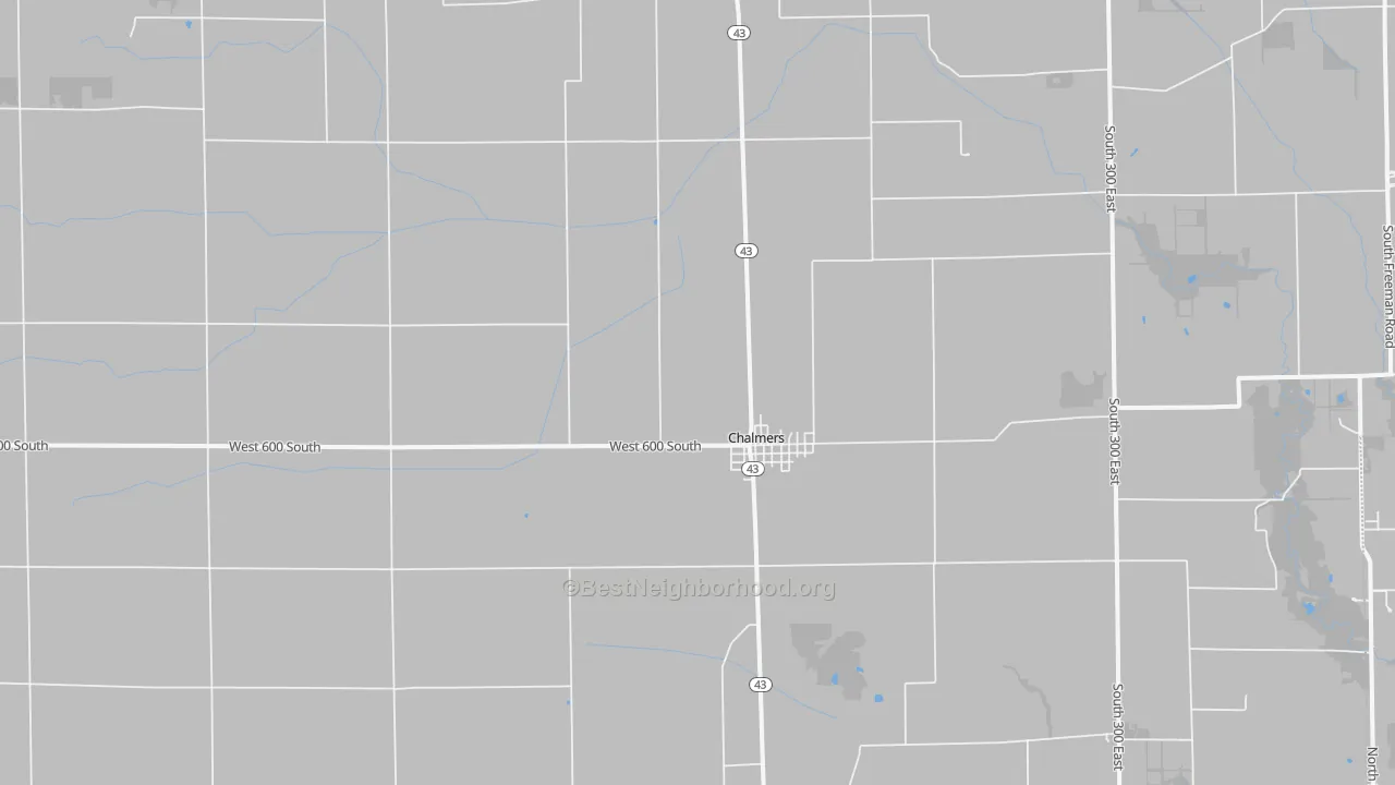 Transit Grade map of 47929, IN